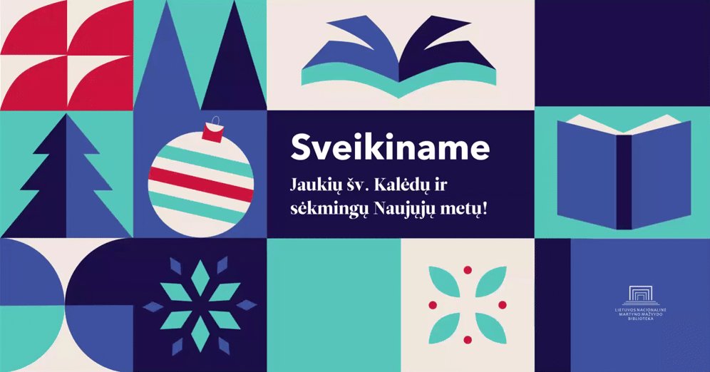 Christmas greeting animation